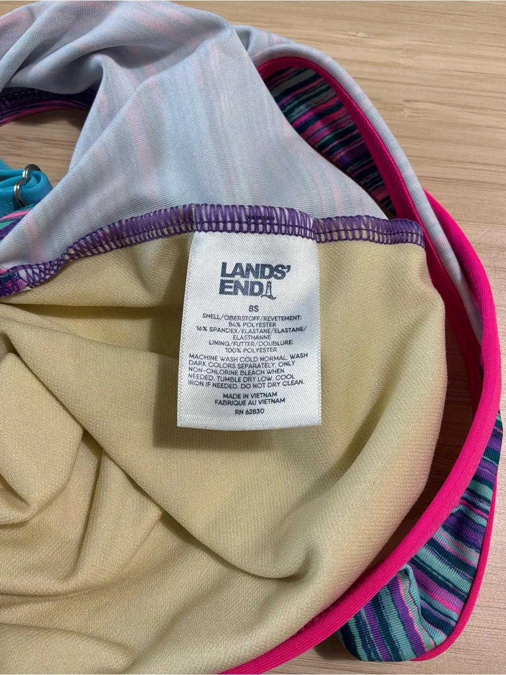 Lands End asymmetrical shoulder
